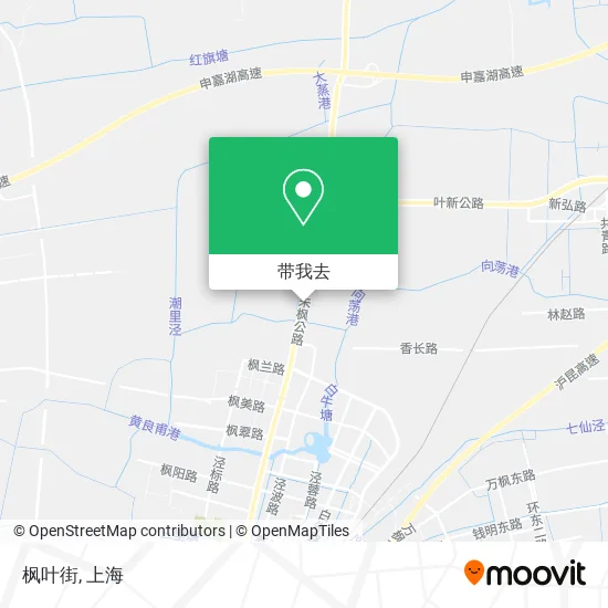 枫叶街地图