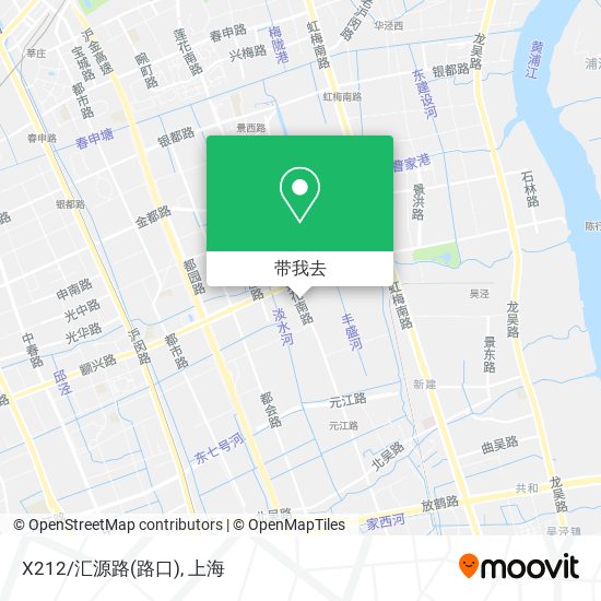 X212/汇源路(路口)地图