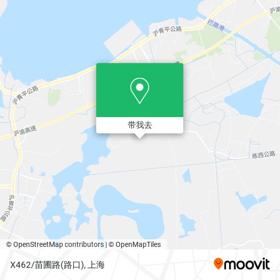 X462/苗圃路(路口)地图