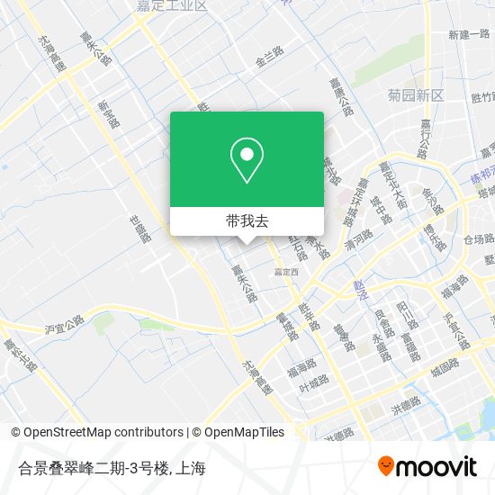 合景叠翠峰二期-3号楼地图