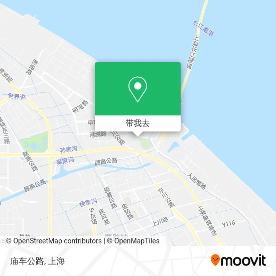庙车公路地图