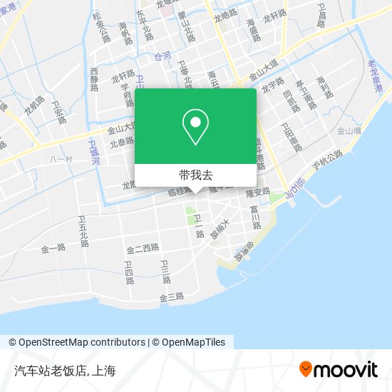 汽车站老饭店地图