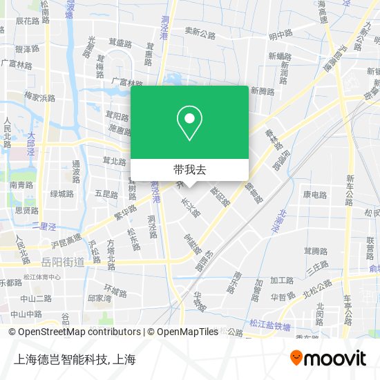 上海德岂智能科技地图