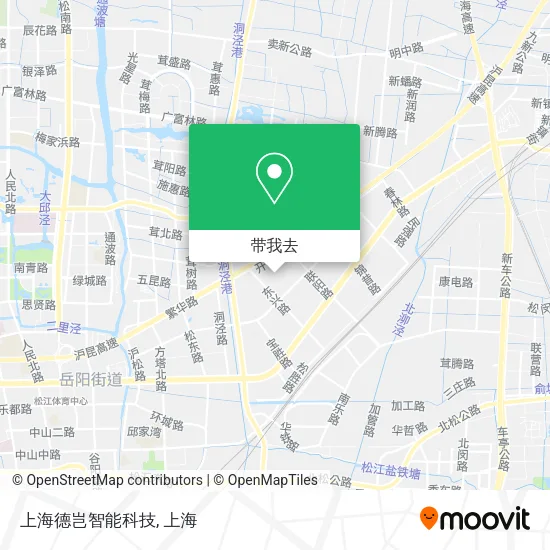 上海德岂智能科技地图