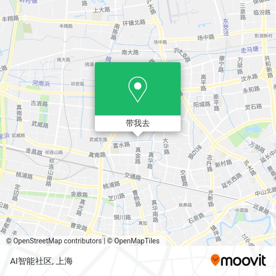 AI智能社区地图