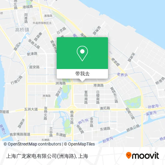 上海广龙家电有限公司(洲海路)地图
