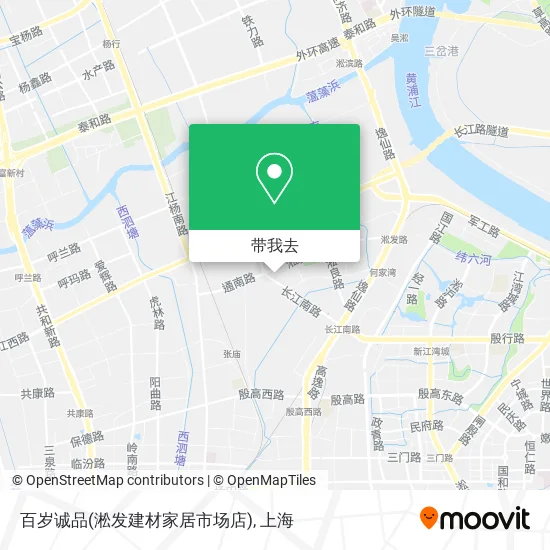百岁诚品(淞发建材家居市场店)地图