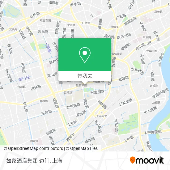 如家酒店集团-边门地图