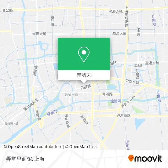 弄堂里面馆地图