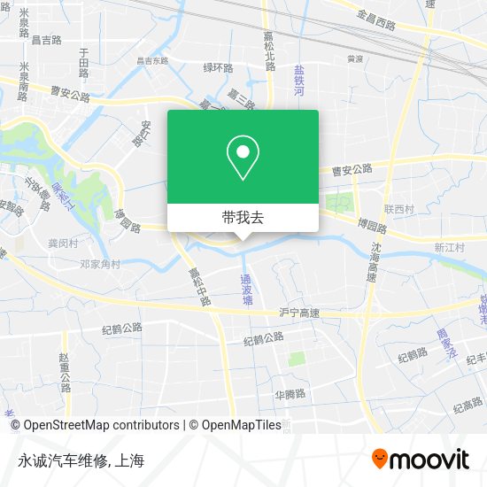 永诚汽车维修地图