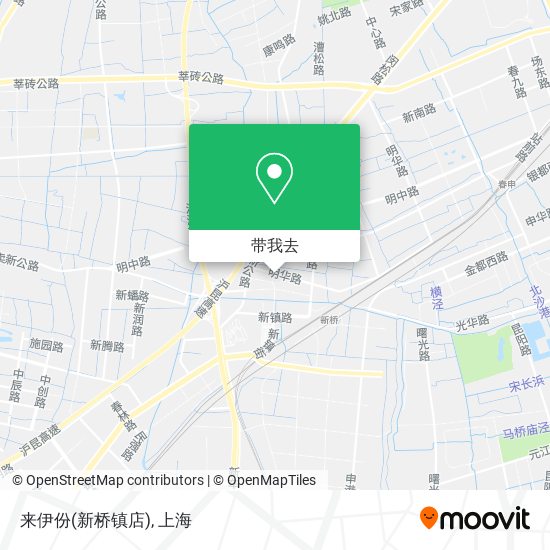 来伊份(新桥镇店)地图