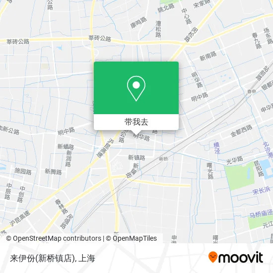 来伊份(新桥镇店)地图