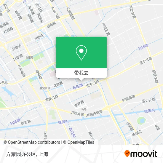 方豪园办公区地图