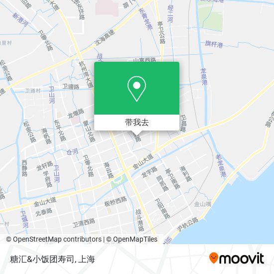 糖汇&小饭团寿司地图