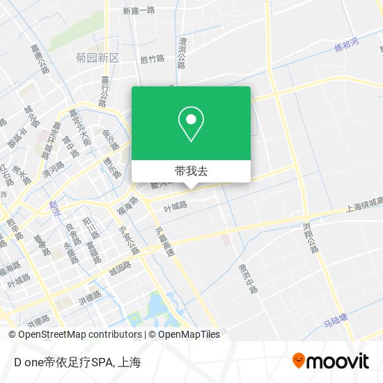 D one帝依足疗SPA地图