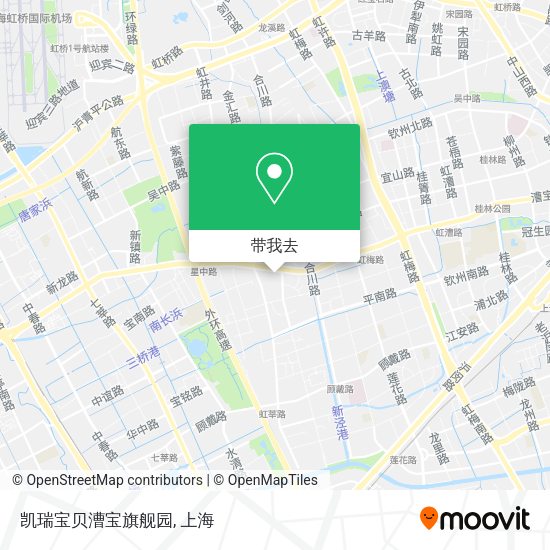 凯瑞宝贝漕宝旗舰园地图
