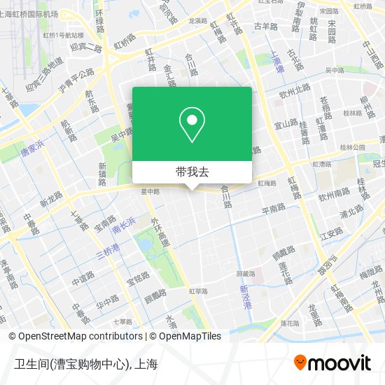 卫生间(漕宝购物中心)地图