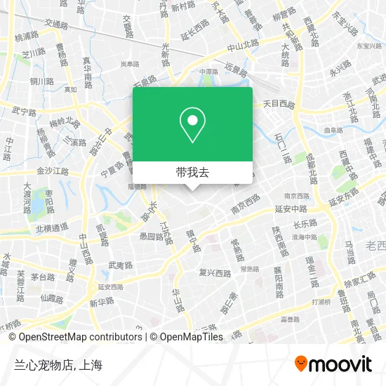 兰心宠物店地图
