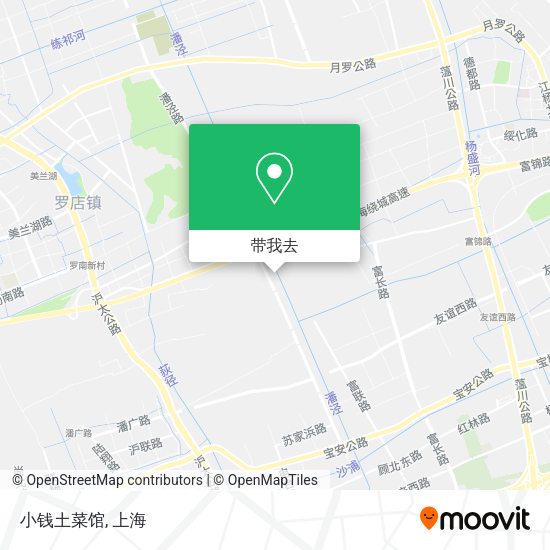 小钱土菜馆地图