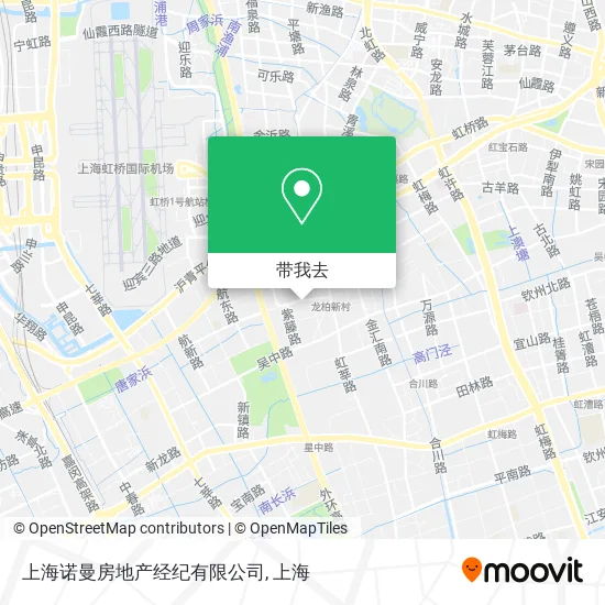 上海诺曼房地产经纪有限公司地图