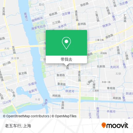 老五车行地图