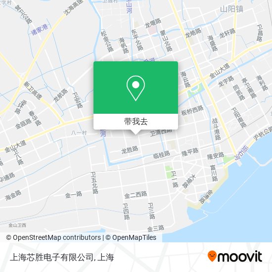 上海芯胜电子有限公司地图