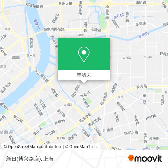 新日(博兴路店)地图