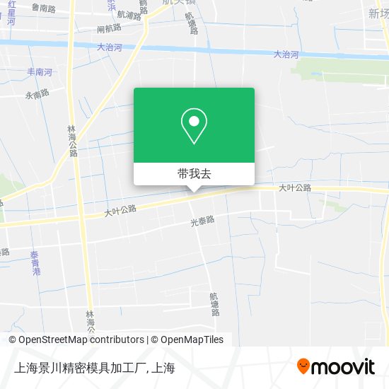 上海景川精密模具加工厂地图