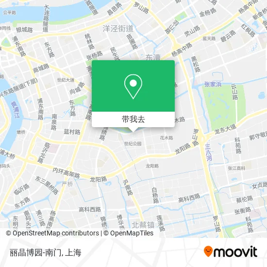 丽晶博园-南门地图