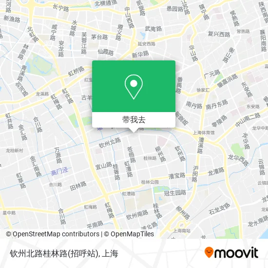 钦州北路桂林路(招呼站)地图