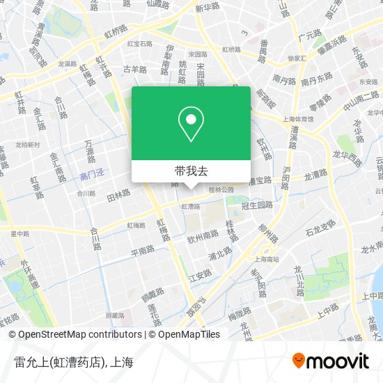 雷允上(虹漕药店)地图