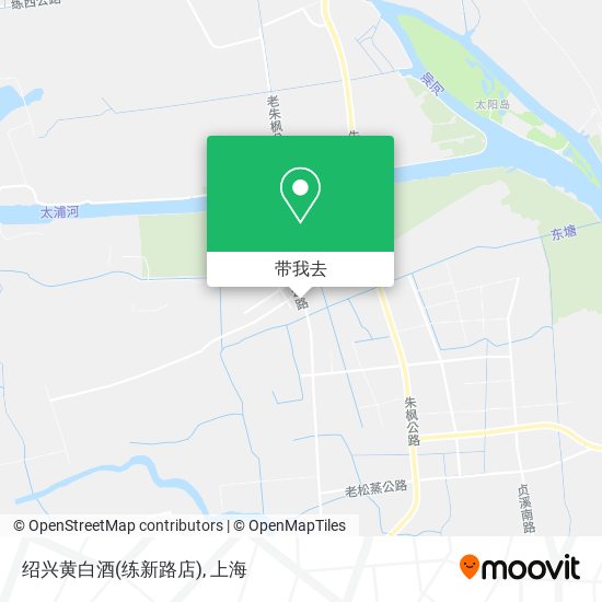 绍兴黄白酒(练新路店)地图