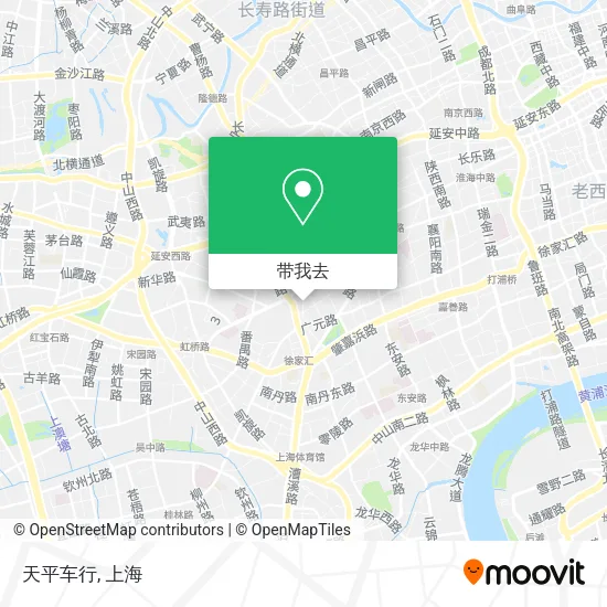 天平车行地图