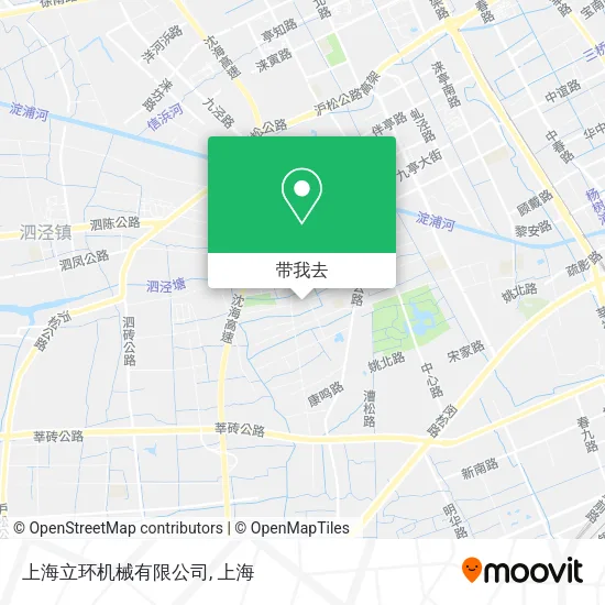 上海立环机械有限公司地图
