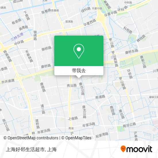 上海好邻生活超市地图