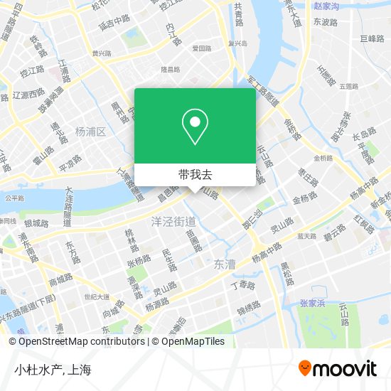 小杜水产地图