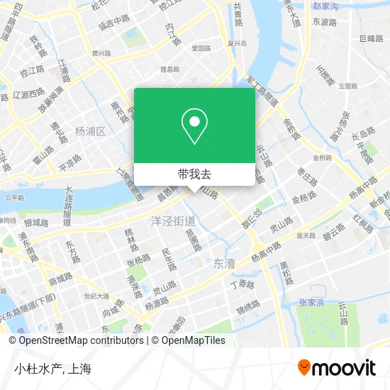 小杜水产地图