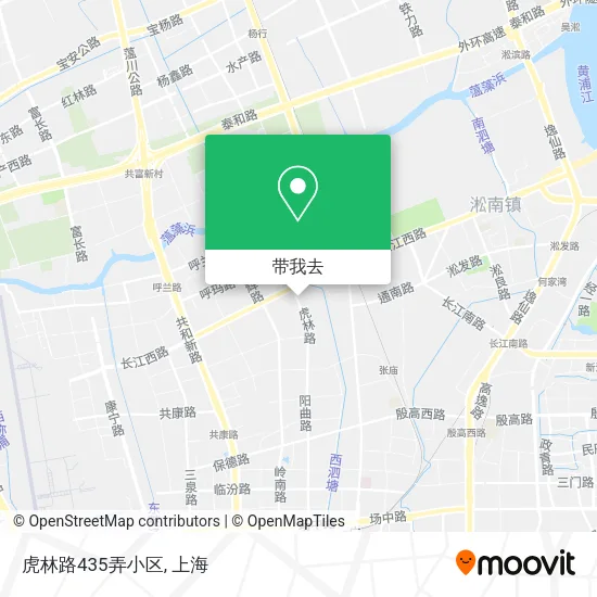 虎林路435弄小区地图