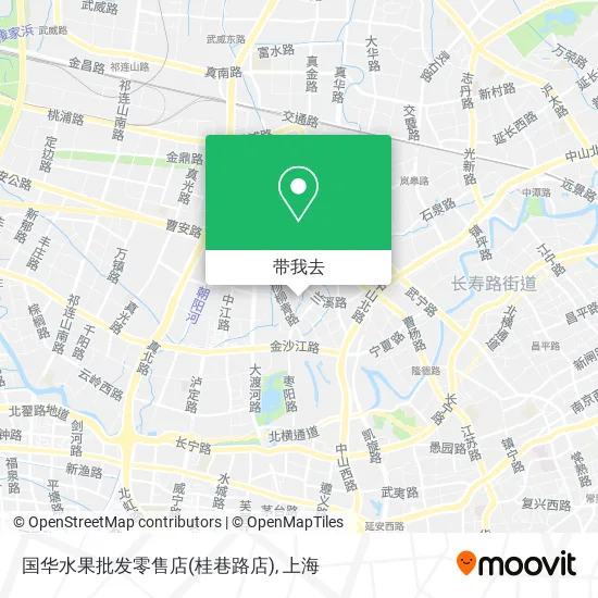 国华水果批发零售店(桂巷路店)地图
