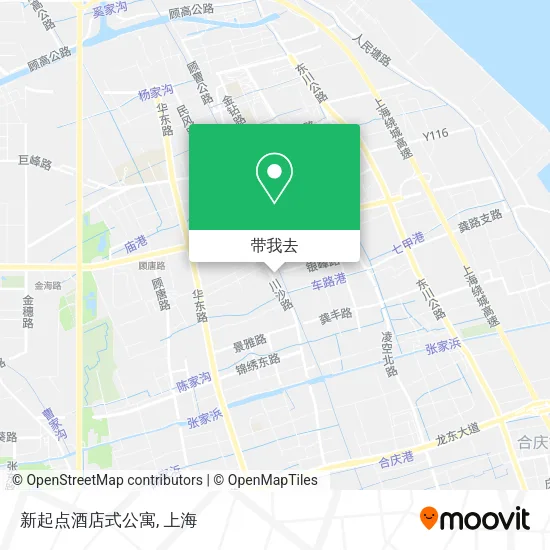 新起点酒店式公寓地图