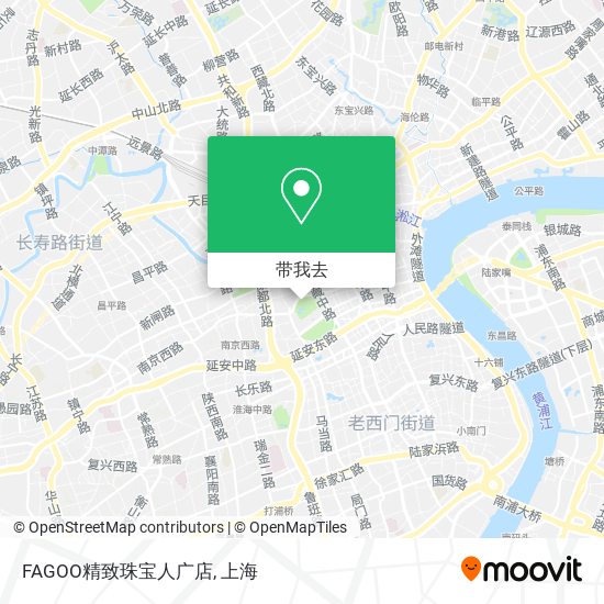FAGOO精致珠宝人广店地图