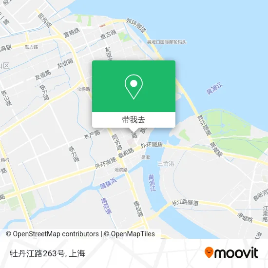 牡丹江路263号地图