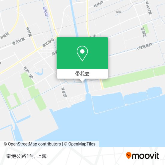 奉炮公路1号地图