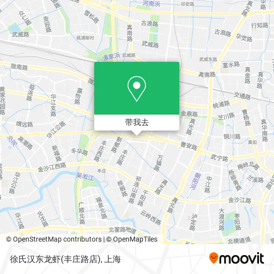 徐氏汉东龙虾(丰庄路店)地图