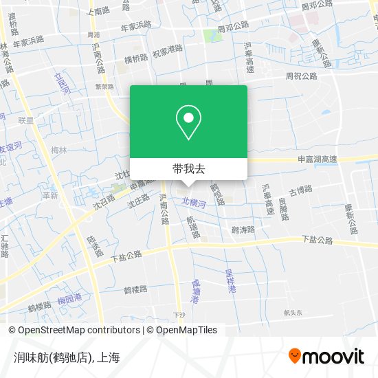 润味舫(鹤驰店)地图
