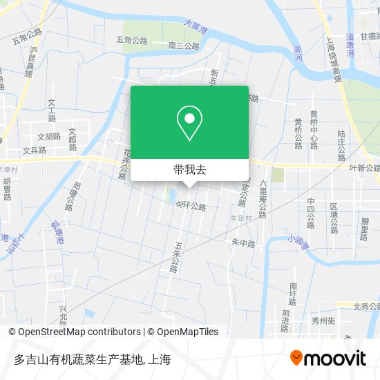 多吉山有机蔬菜生产基地地图