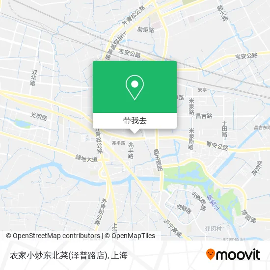 农家小炒东北菜(泽普路店)地图