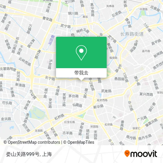 娄山关路999号地图