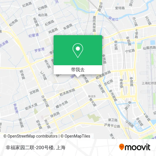 幸福家园二联-200号楼地图