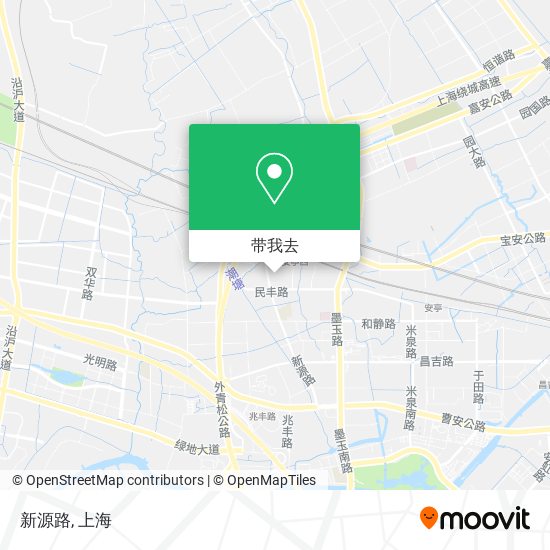 新源路地图